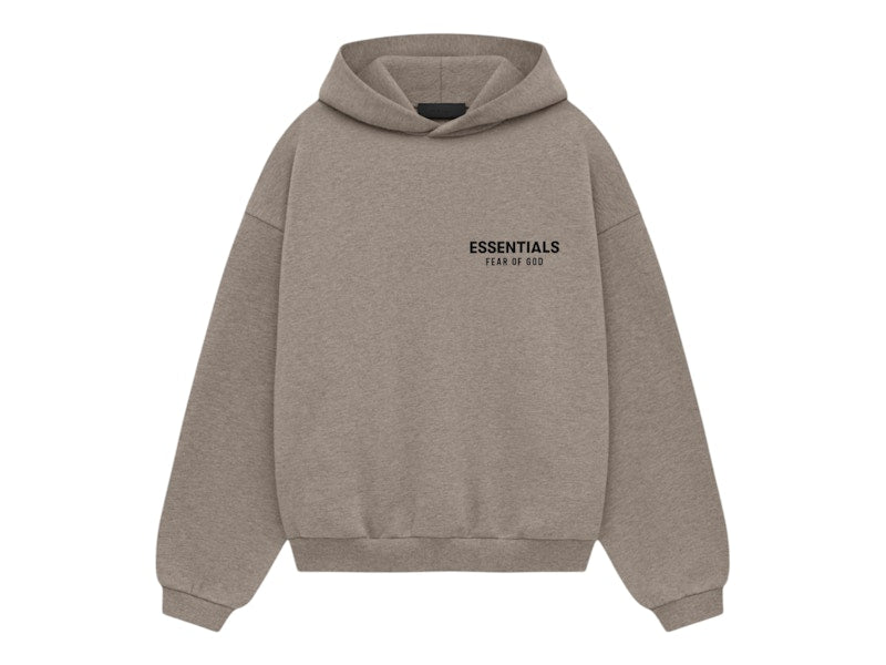 Fear of God Essentials Kids Fleece Hoodie Heather Gray