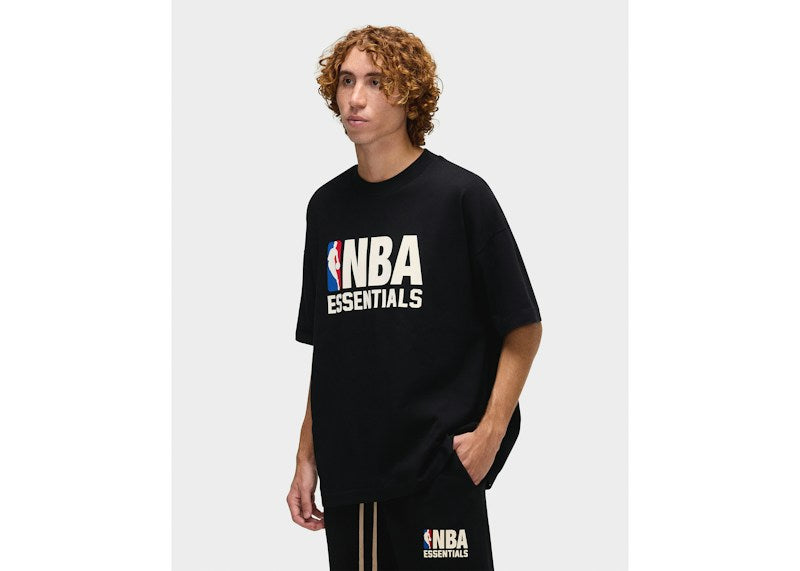 Fear of God Essentials NBA Tee Black