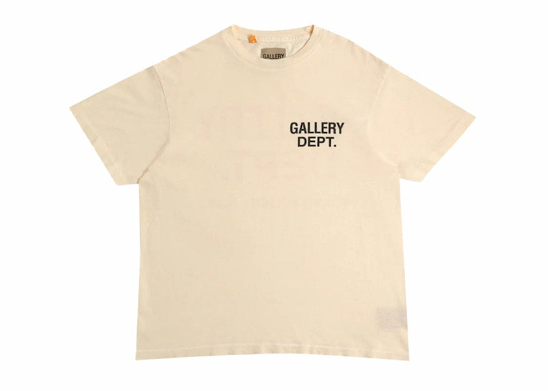 Gallery Dept. Souvenir T-Shirt Cream/Orange