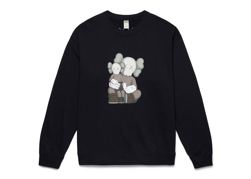 KAWS x Uniqlo Longsleeve Sweatshirt (US Sizing) Black