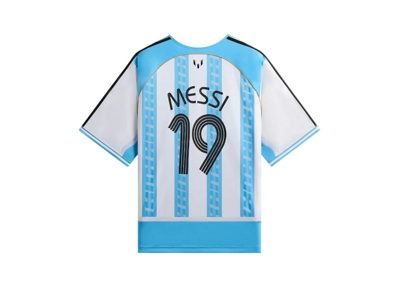 Kith x adidas Messi Football Jersey Blue/White