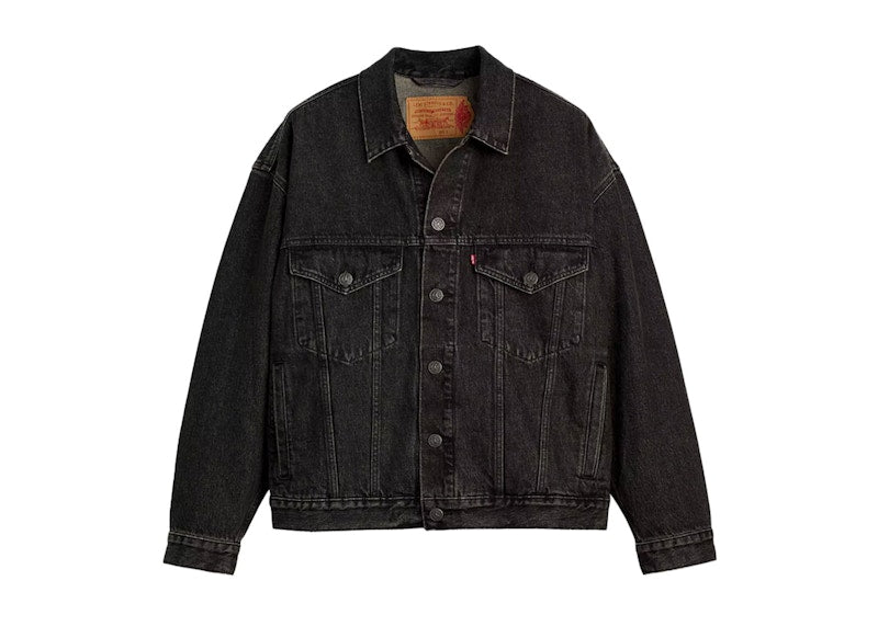 Nike Jordan x Levi's Type III Trucker Jacket Black / Wash Black