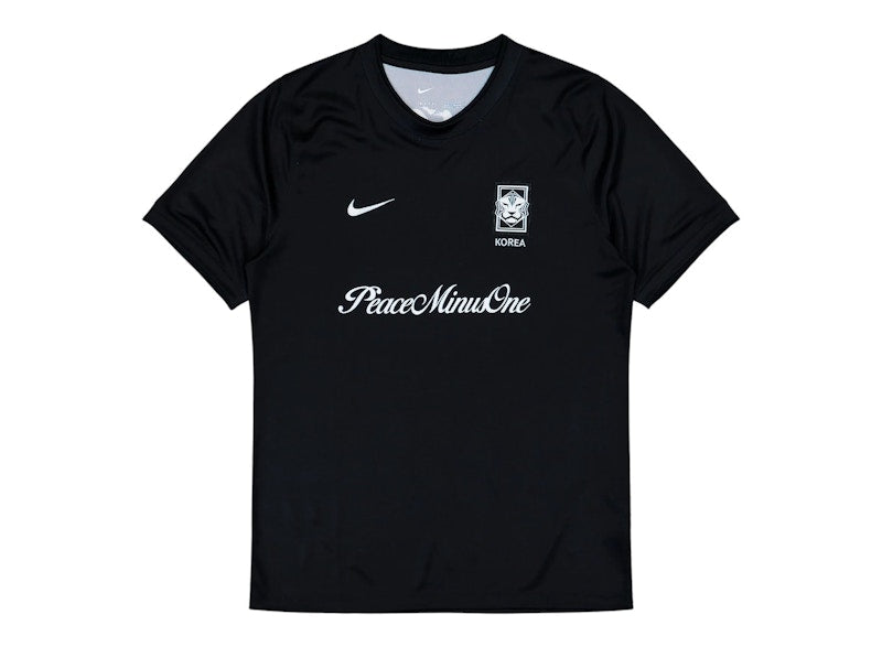 Nike x PEACEMINUSONE Korea KFA Academy Pro Football Top Black