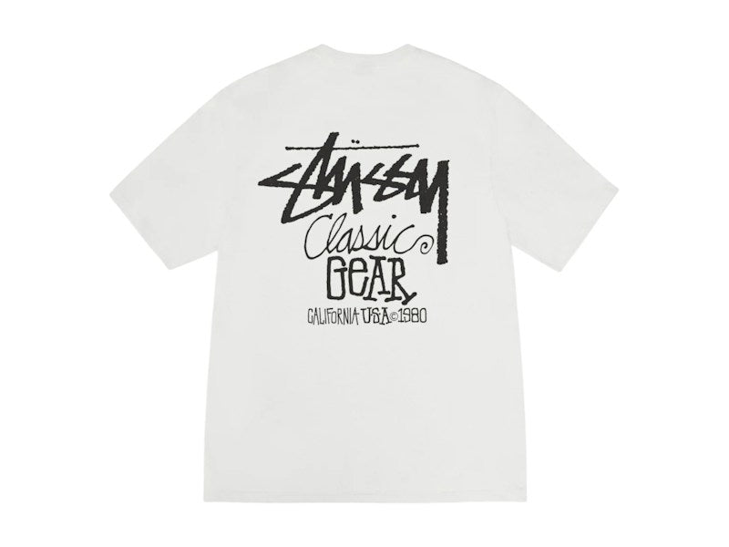 Stussy Classic Gear Pigment Dyed Tee Natural