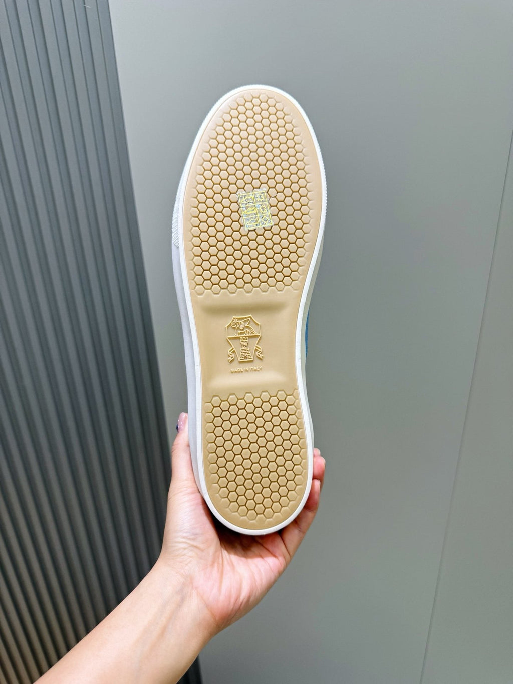 Brunello Cucinelli Suede Low-Top Sneakers — hero