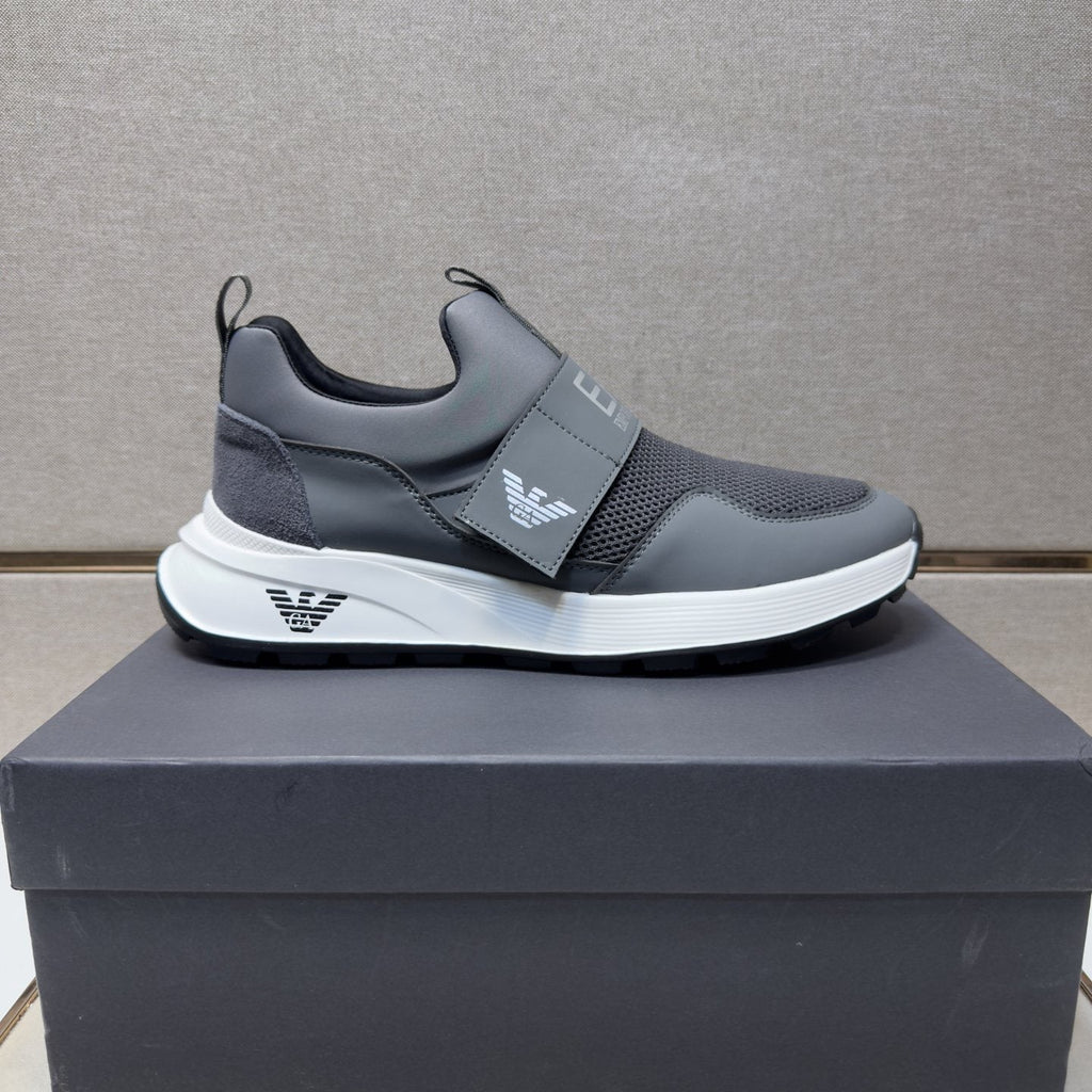 Emporio Armani EA7 Mesh Slip-On Sneakers — side