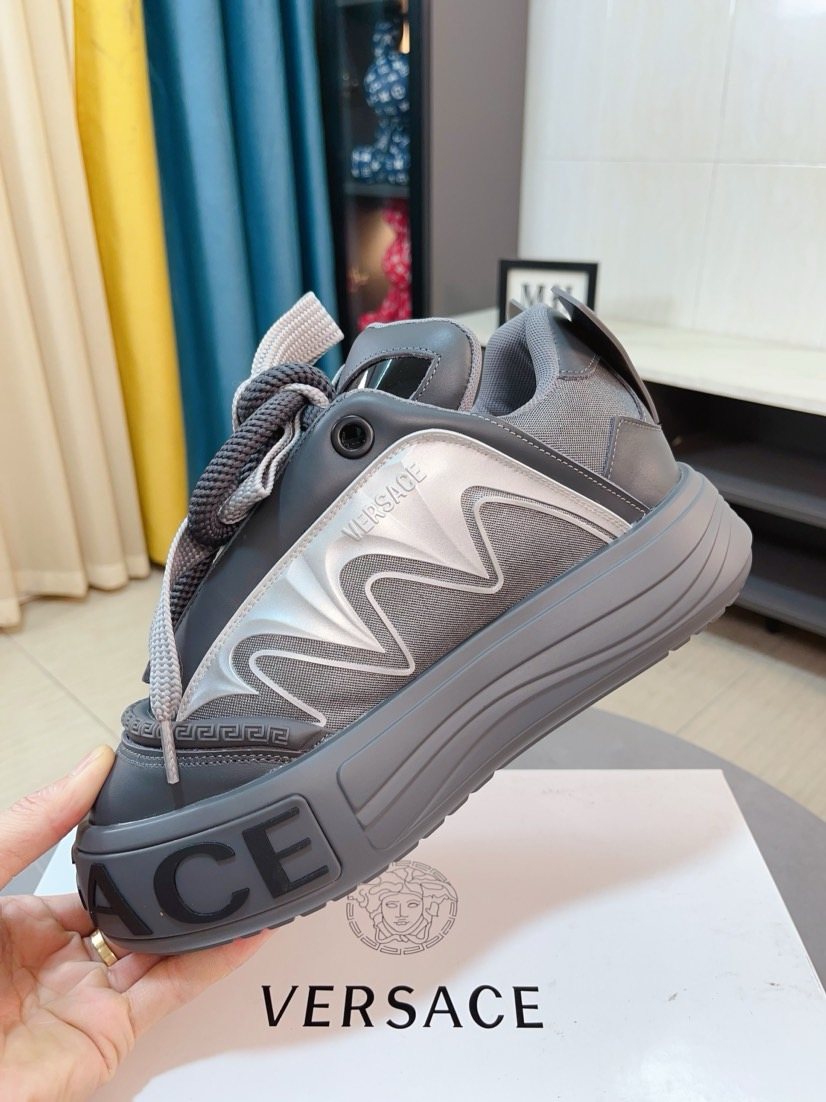 Versace Logo Sole Sneakers — side