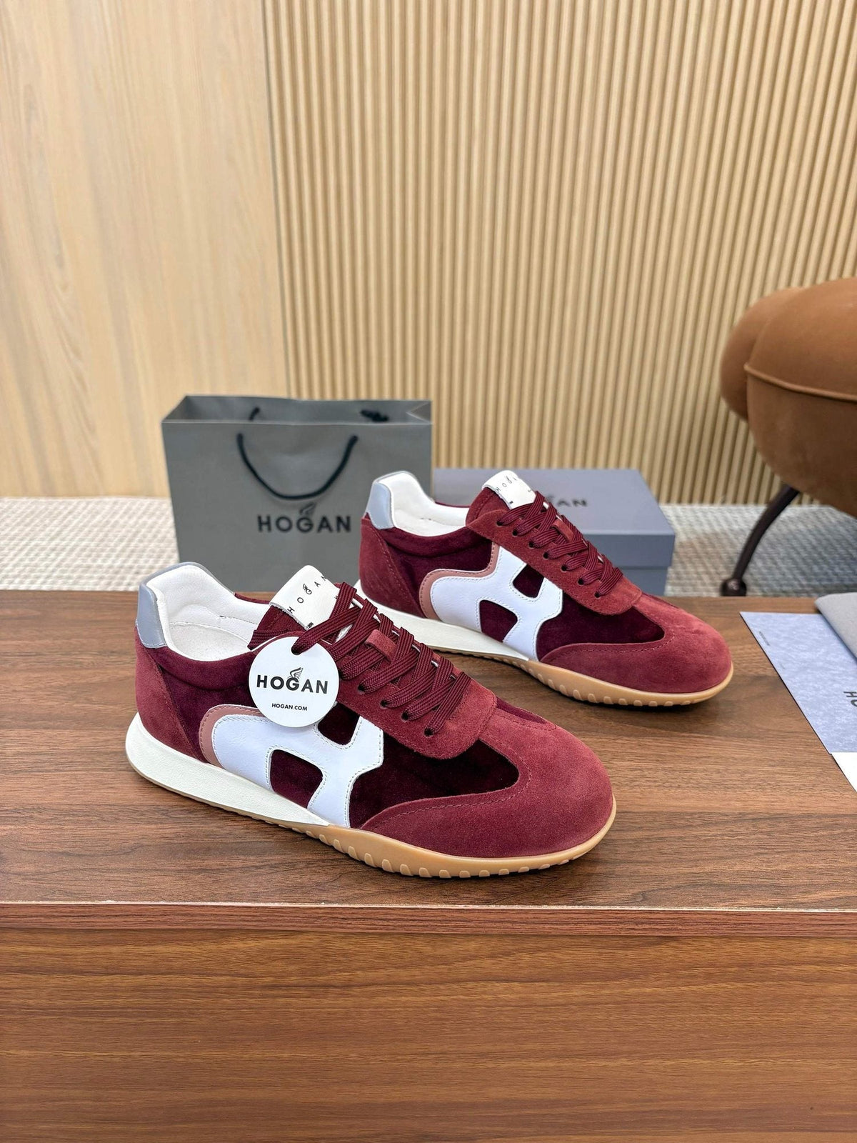 HOGAN Women's Colorblock Low-Top Sneakers — hero