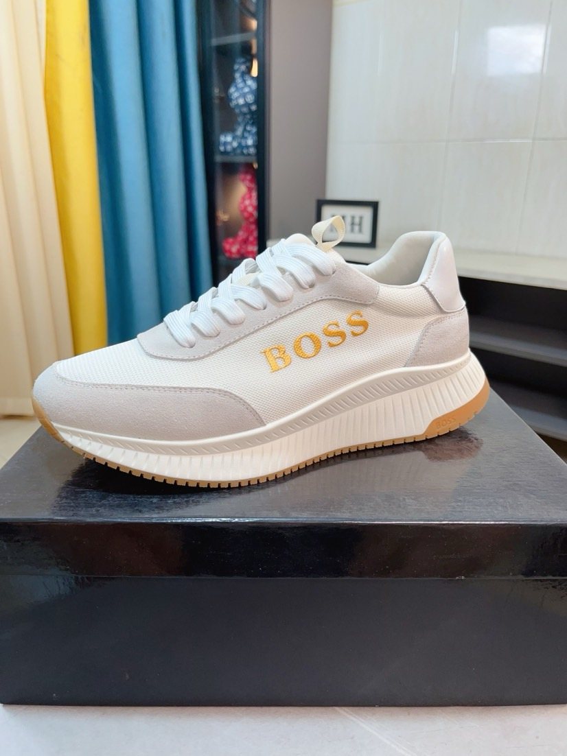 Hugo Boss Panelled Low-Top Sneakers — hero