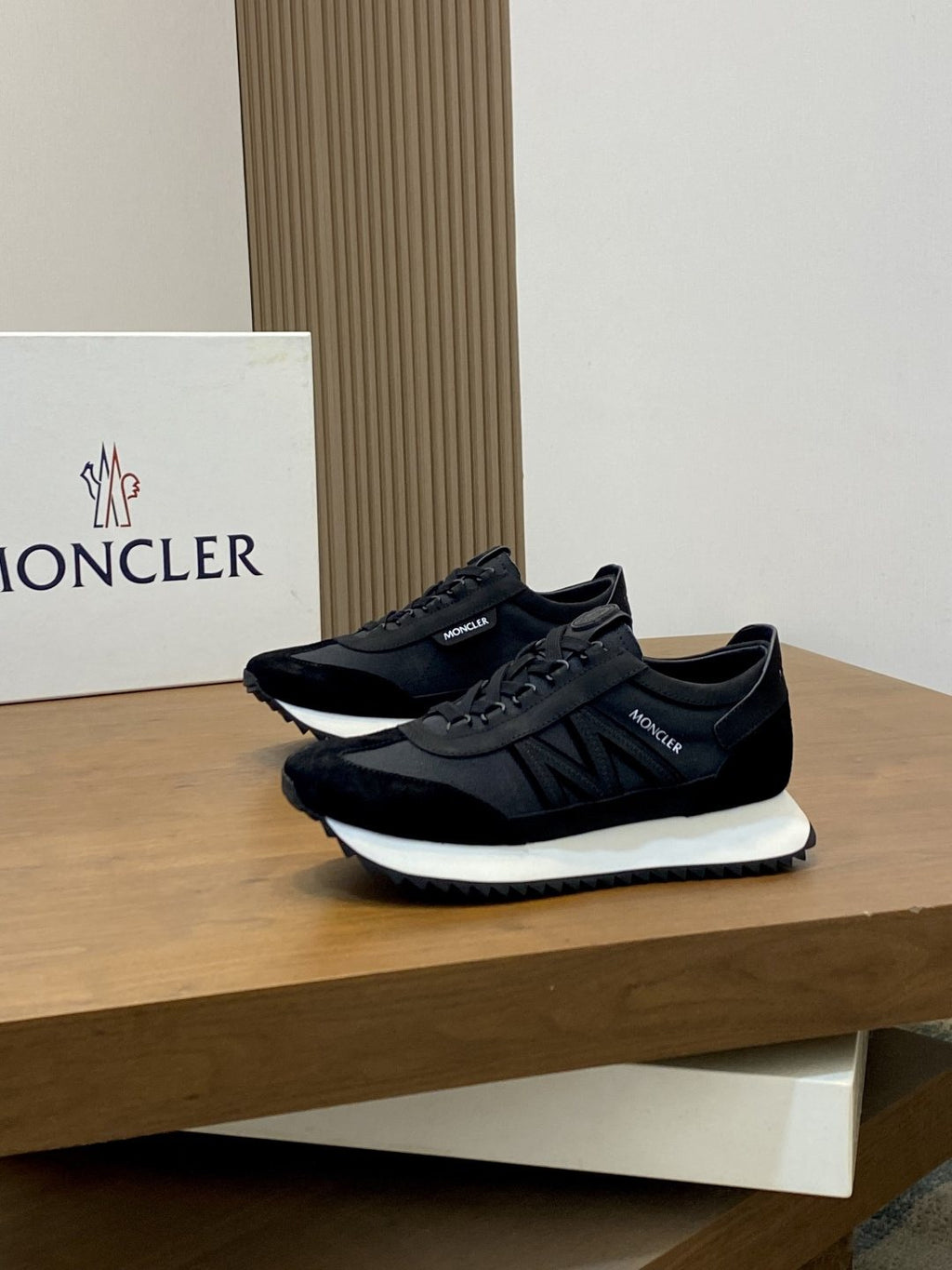 Moncler Men's Low-Top Mesh Sneakers — hero