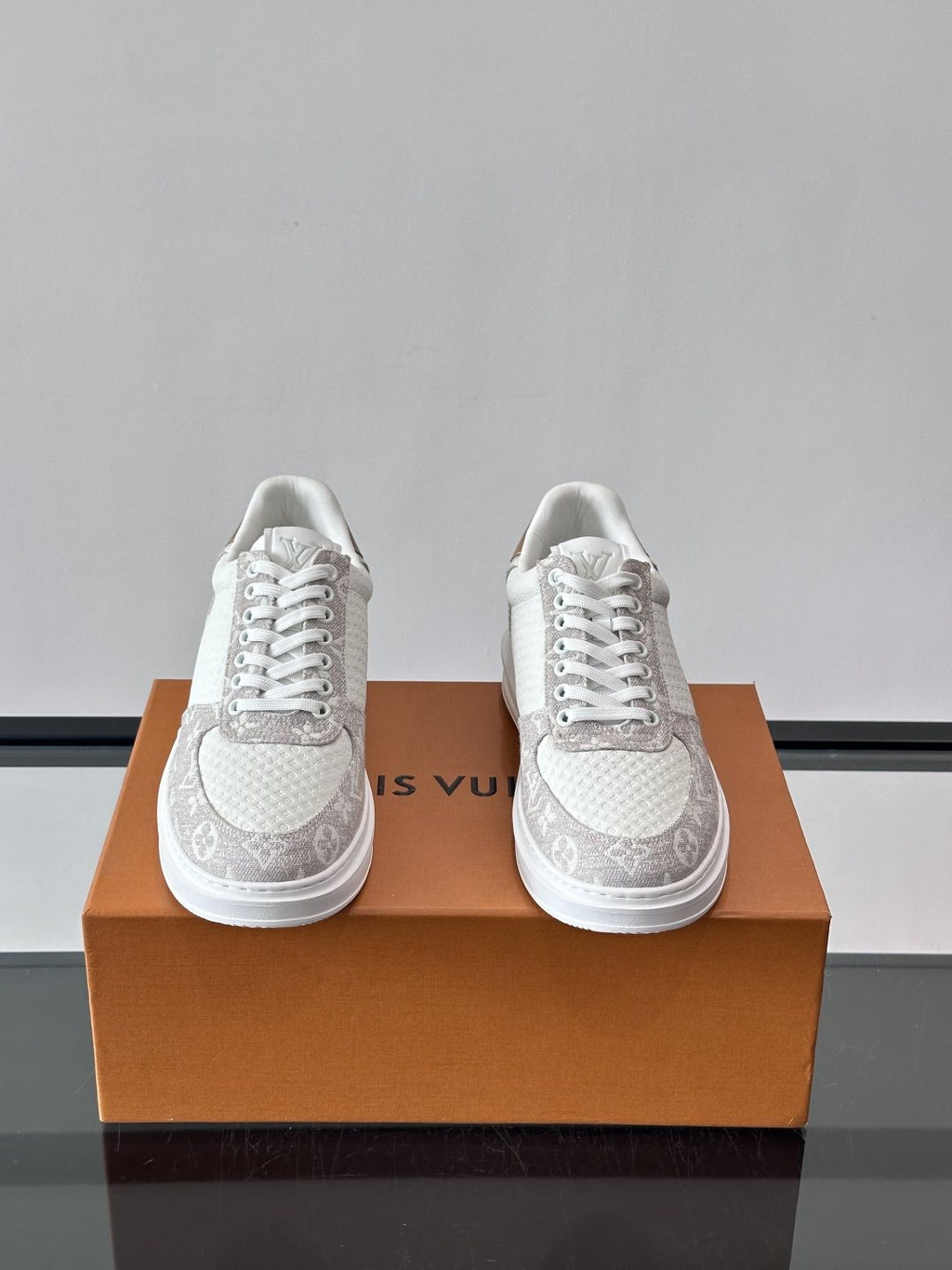 Louis Vuitton Monogram Panel Low-Top Sneakers — hero