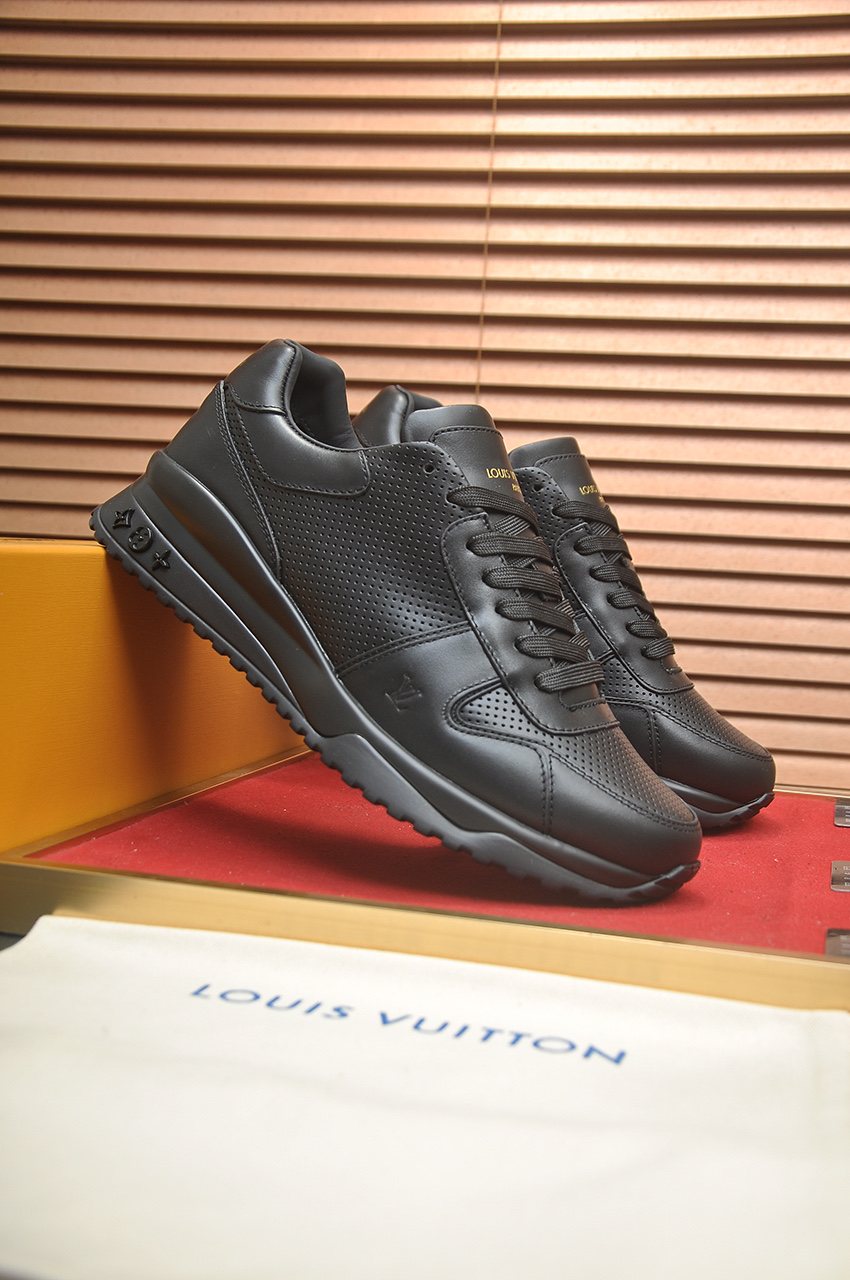 Louis Vuitton Perforated Low-Top Sneakers — front