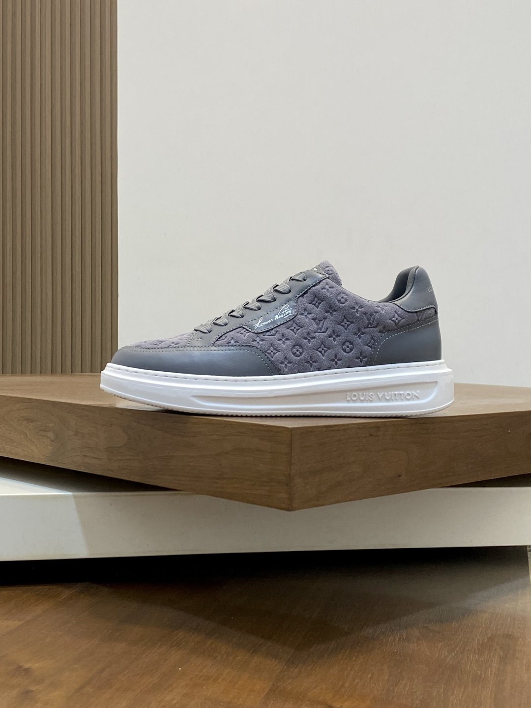 Louis Vuitton Monogram Low-Top Sneakers — side
